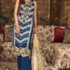 Crimson luxury lawn sapphire pleated Perfection king replica suit