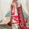 Crimson luxury lawn sangria king replica suit