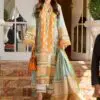 Crimson luxury lawn king replica suit sunny afternoon