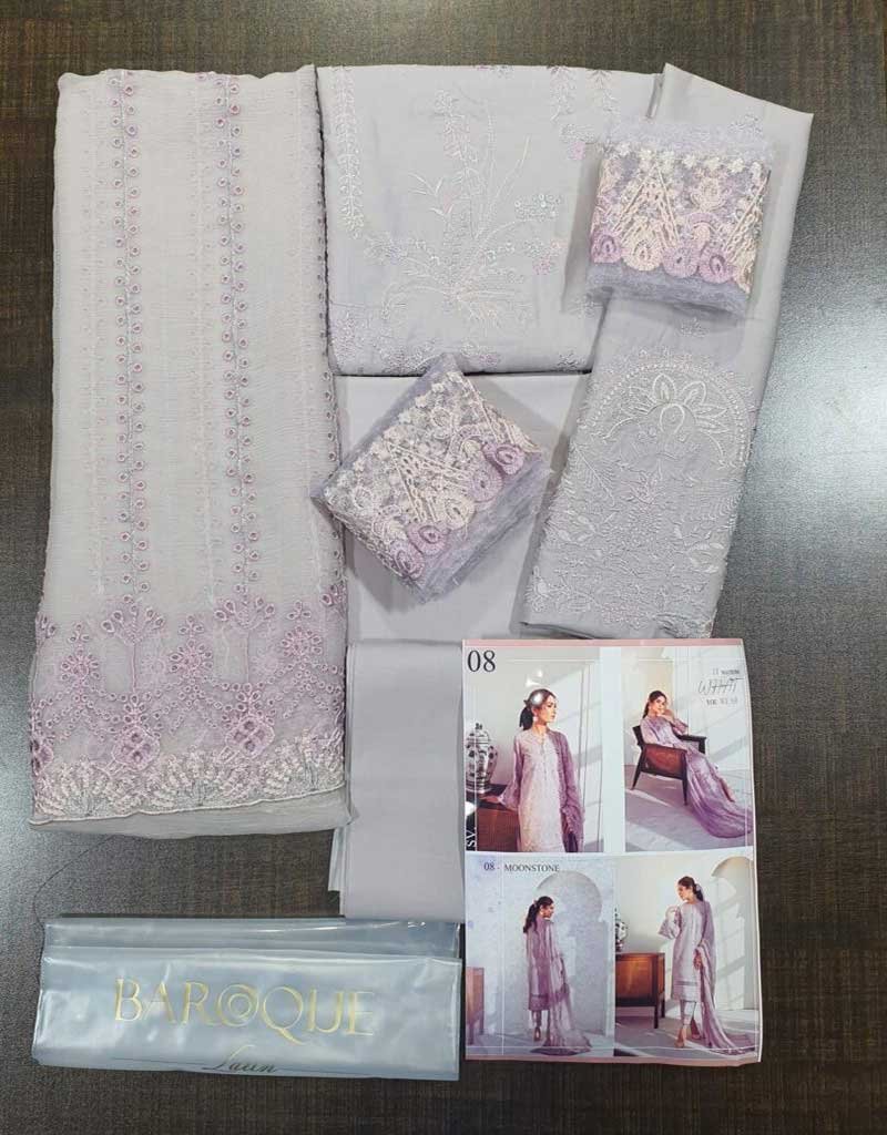 Baroque-Swiss-Lawn-2021 King Replicas