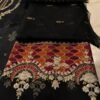 Maria b luxury lawn black king replica suit