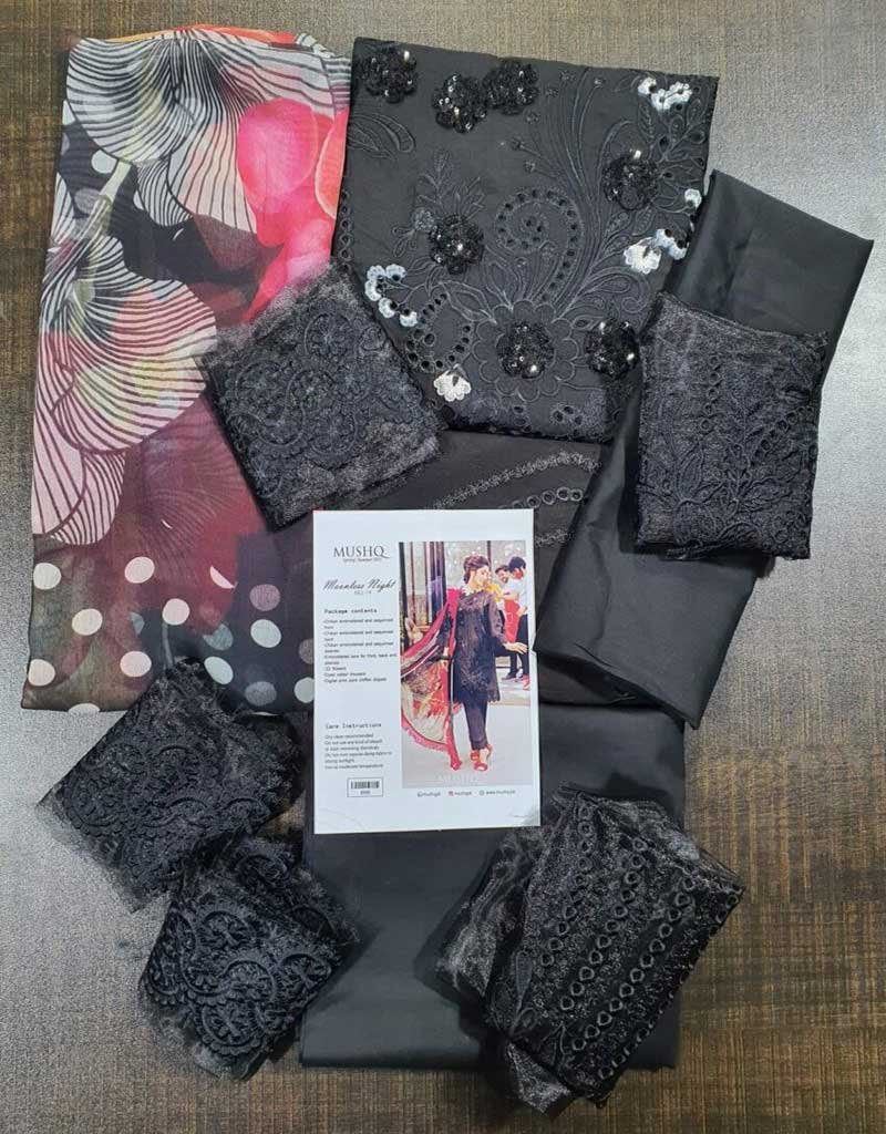 Mushq-Luxury-Lawn-(Moonless-Night)-King-Replicas