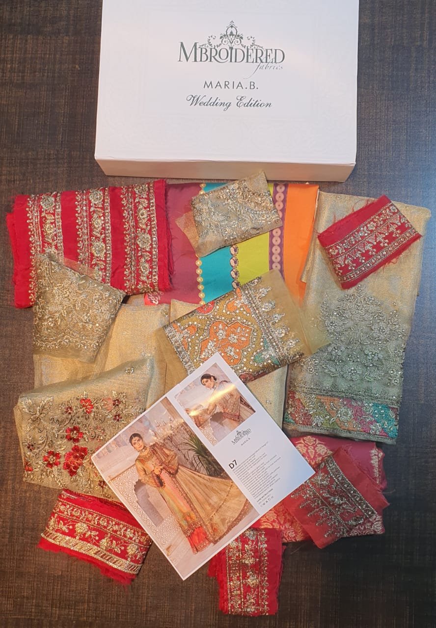 Maria b king copy suit heritage edition