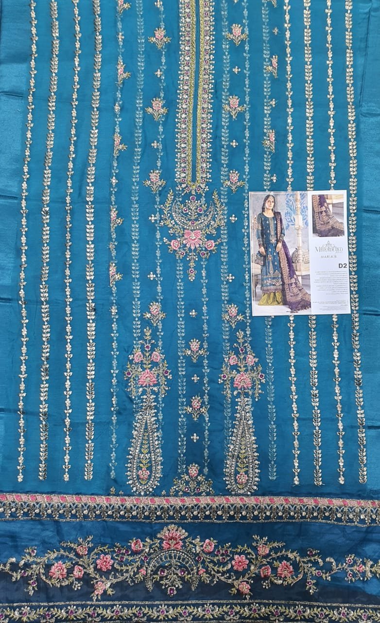 Maria b king copy suit heritage edition