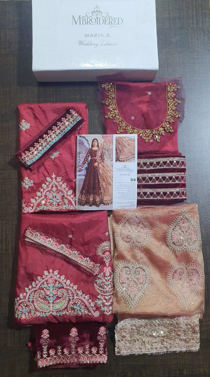 Maria b king copy suit heritage edition