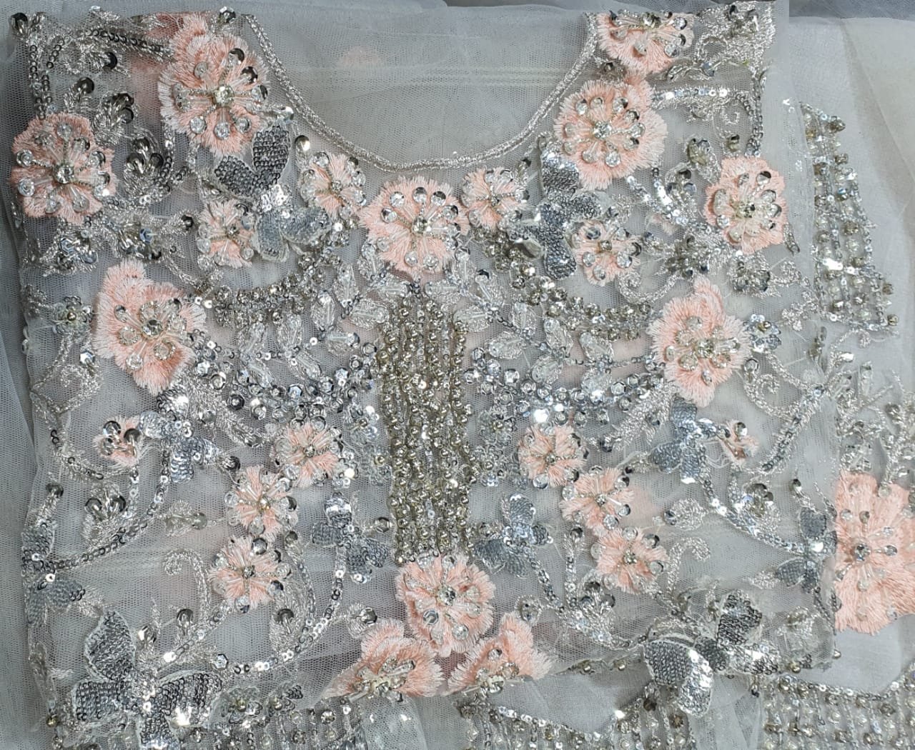 Asifa & nabeel bridal king copy suit