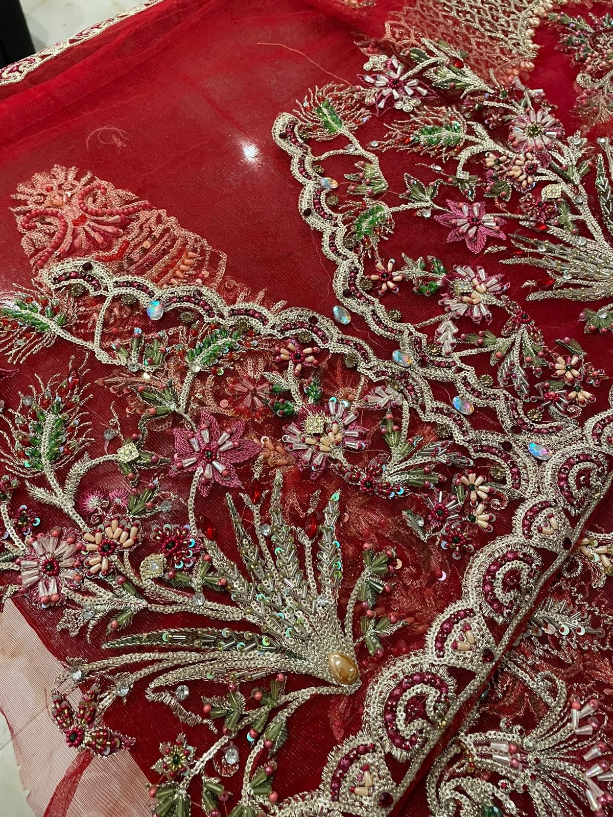 Republic womenswear master king replica suit Pakistani bridal maxi