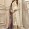 Maria b Mbroidered Wedding King Replica Suit D2