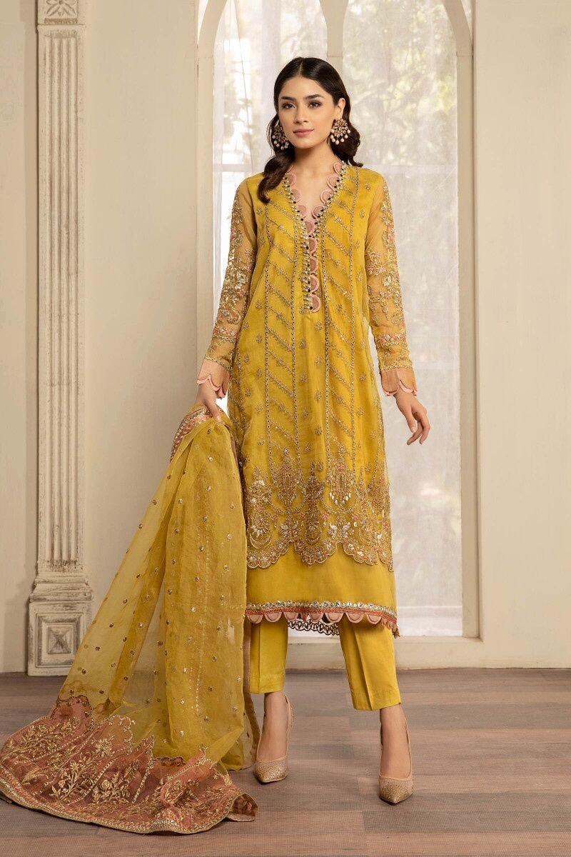 sf-ef21-18-mustardd maria b king replica suit mehandi sf-ef21-18-mustardd maria b king replica suit mehandi