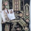 MNR black master king Replica Pakistani lehanga suit malhaar