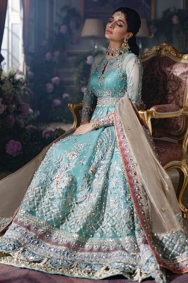Elan bridal collection master king copy pakistani suit maxi lehnga