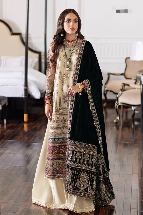Baroque bridal chantelle collection master king copy pakistani suit maxi lehnga