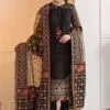 Baroque Black bridal chantelle collection master king copy pakistani suit maxi lehnga