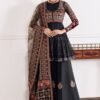 Baroque Black bridal chantelle collection master king copy pakistani suit maxi lehnga