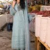 Nureh unstitched luxury lawn Bazaar 2022 master king copy mukesh pakistani suit