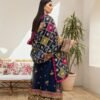 Maryam Hussain Wedding collection-Collection-2021-neelum-05-navy-blue pakistani master king copy suit