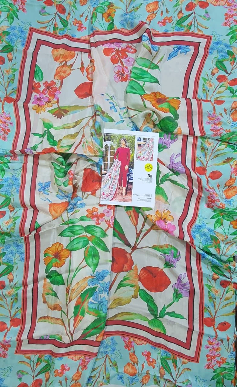 Maria b luxury lawn mprints secret garden 2022 master king copy pakistani suit