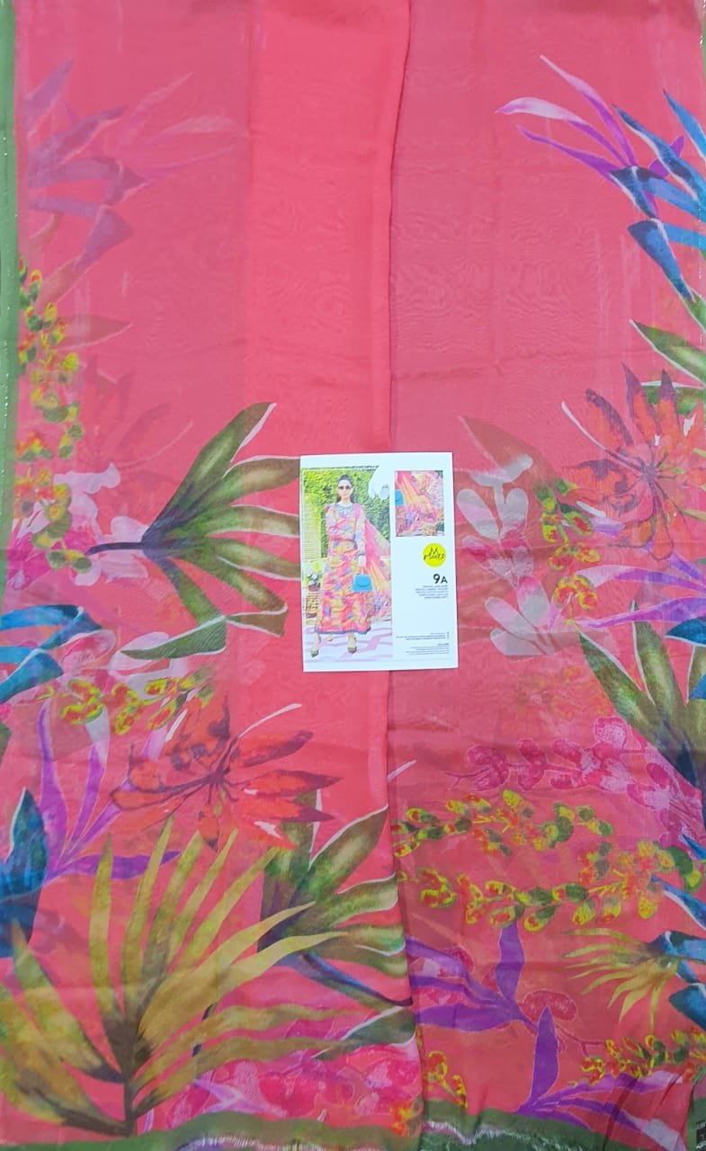 Maria b luxury lawn mprints secret garden 2022 master king copy pakistani suit