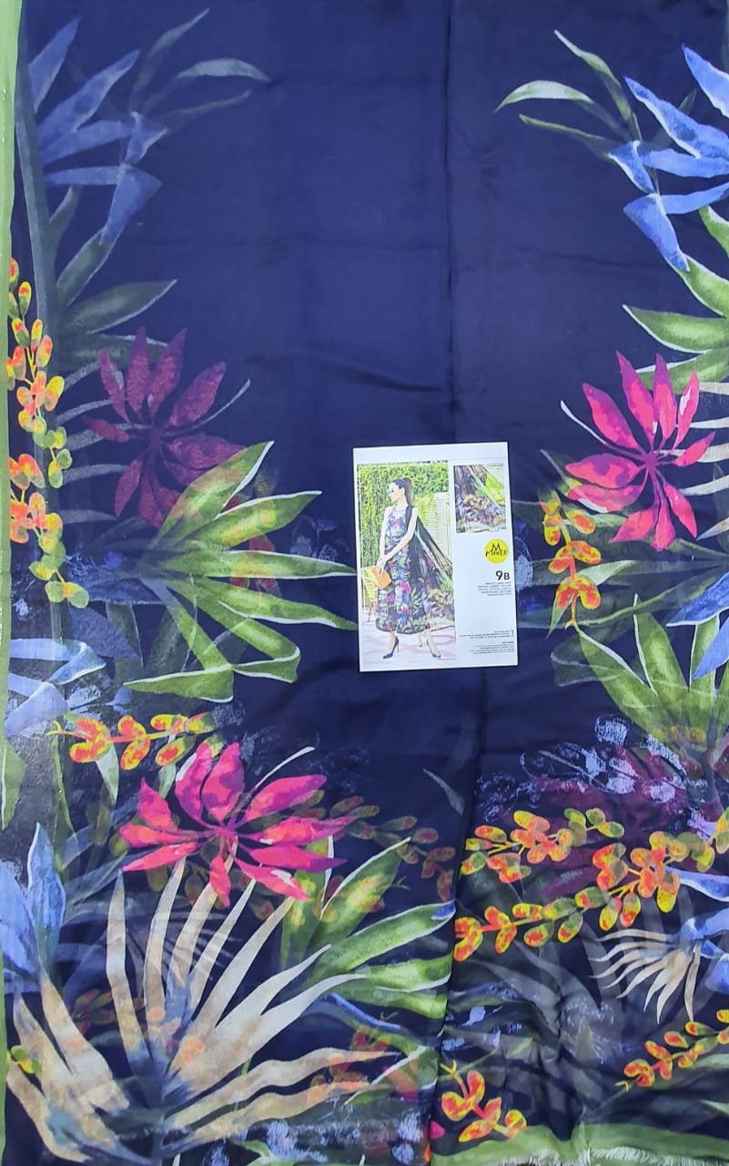 Maria b luxury lawn mprints secret garden 2022 master king copy pakistani suit