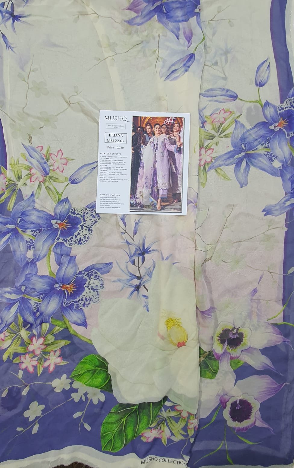 Mushq lawn 2022 unstitched Luxury Lawn summer Collection master king replica pakistani suit