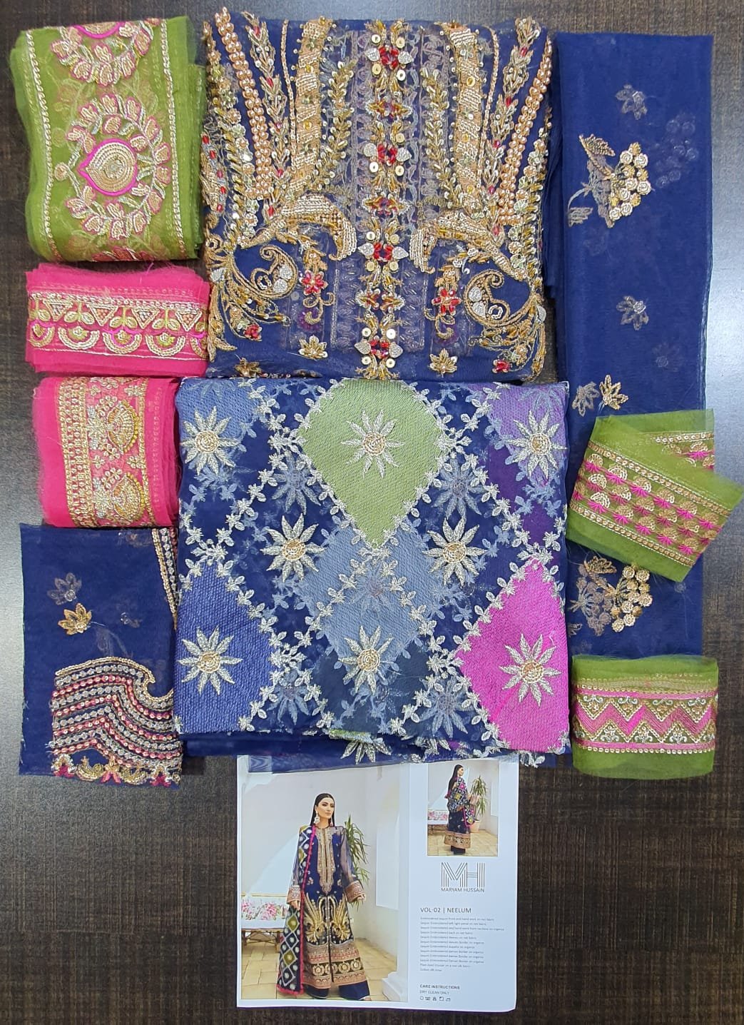 Maryam hussain wedding king replica suit wedding pakistani king replica dress