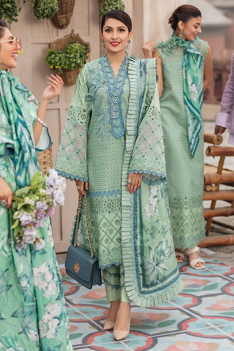 Mushq lawn 2022 unstitched Luxury Lawn summer Collection master king replica pakistani suit