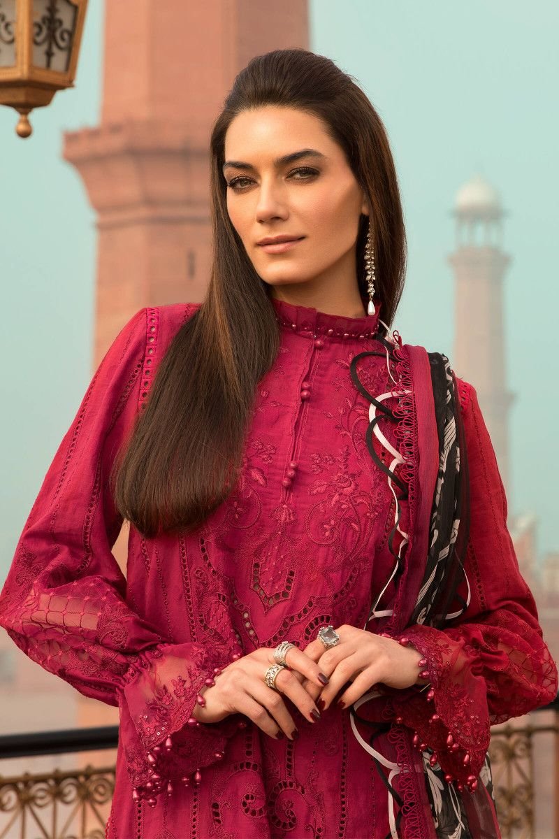 Maria b Lawn 2022 Collection master king replica pakistani suit main teri aan