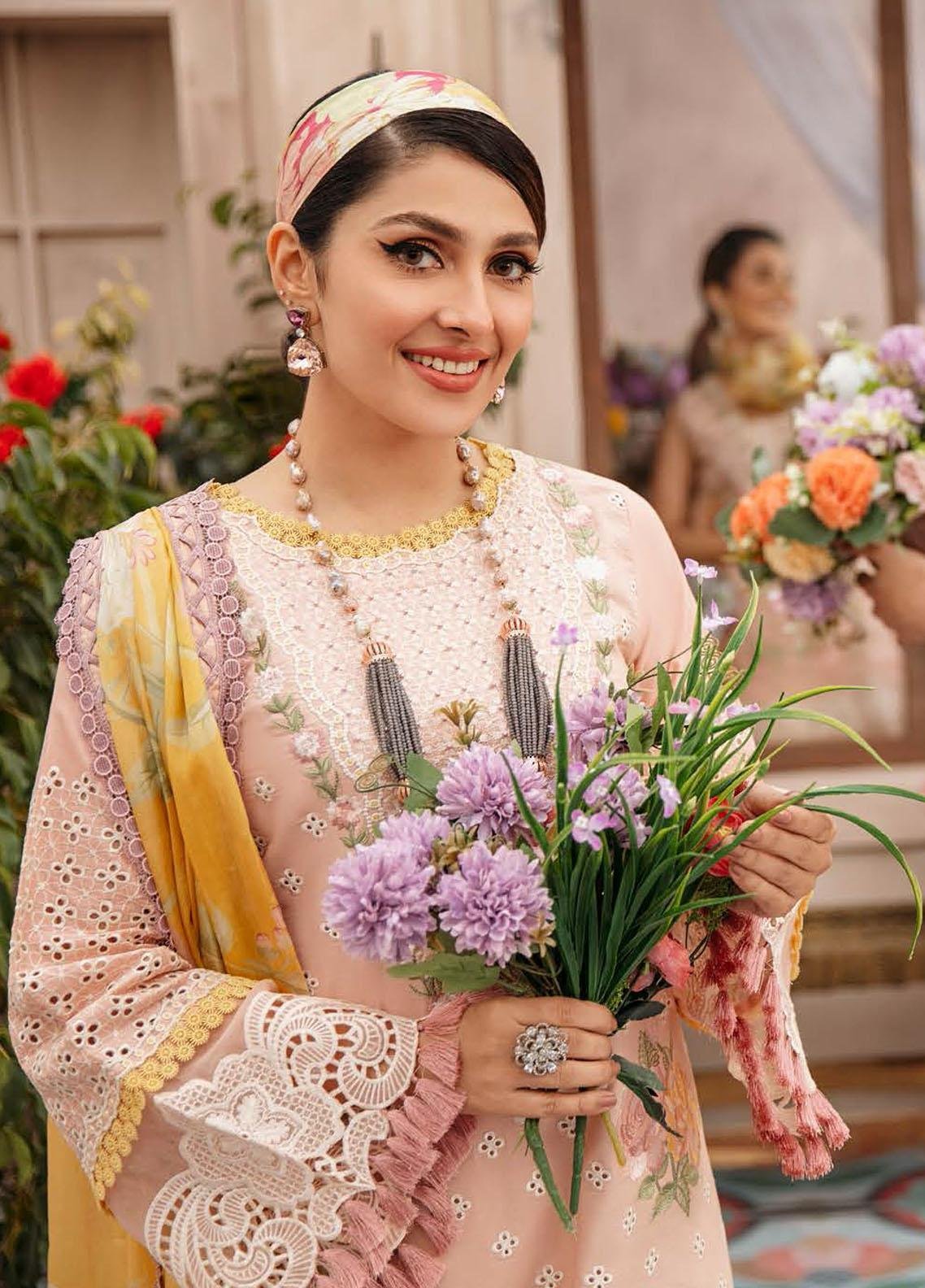 Mushq Replica Suit Festival-De-Verano-Luxury-Lawn-Collection-2022-MSL22-03-AMALIA master king replica pakistani suit pinksuit