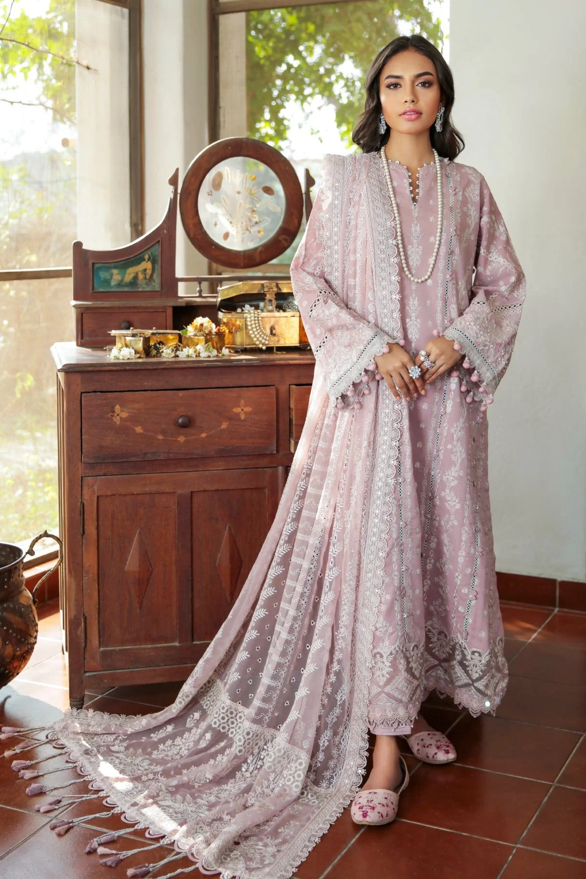 Baroque luxury summer collection 2022 Lawn master king replica pakistani suit swiss voile luxury lawn