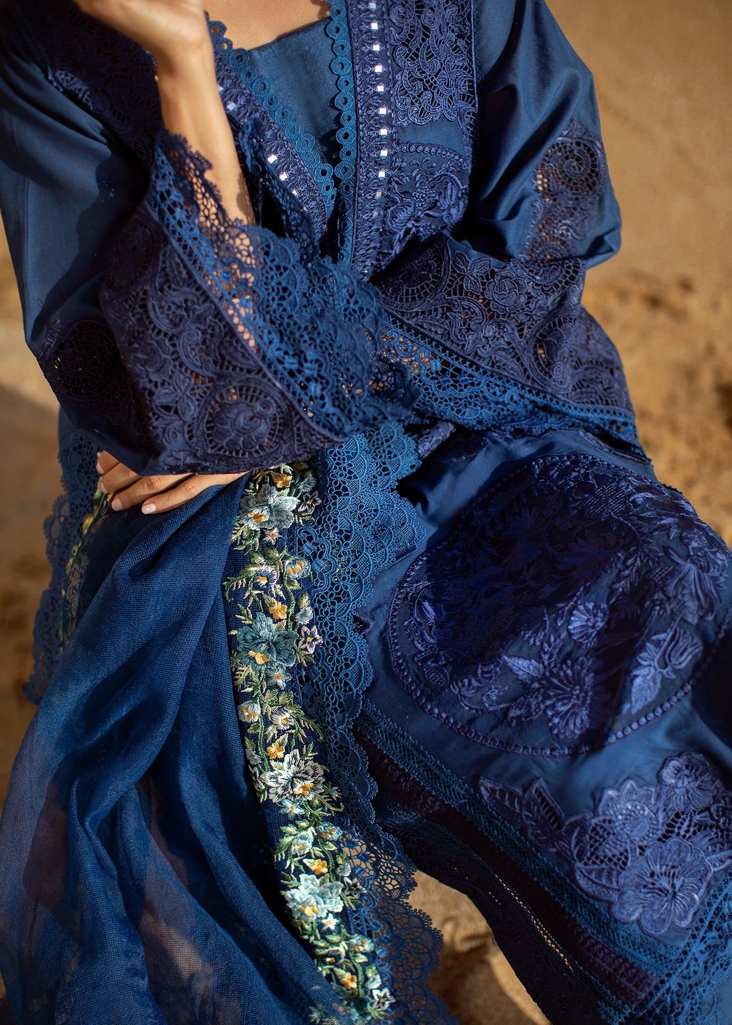 Crimson lawn 2022 luxury collection by saira shakira chikankari schiffili Collection master king replica pakistani suit