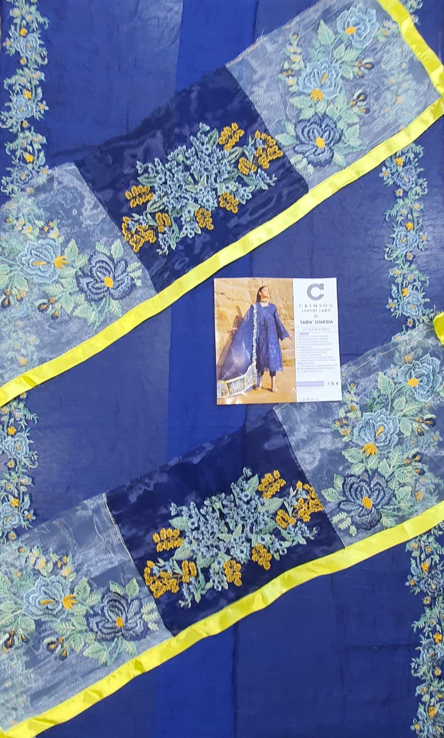 Crimson lawn 2022 luxury collection by saira shakira chikankari schiffili Collection master king replica pakistani suit