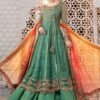 Maria b lehenga eid Collection 2022 master king replica pakistani suit luxury Chiffon wedding wear