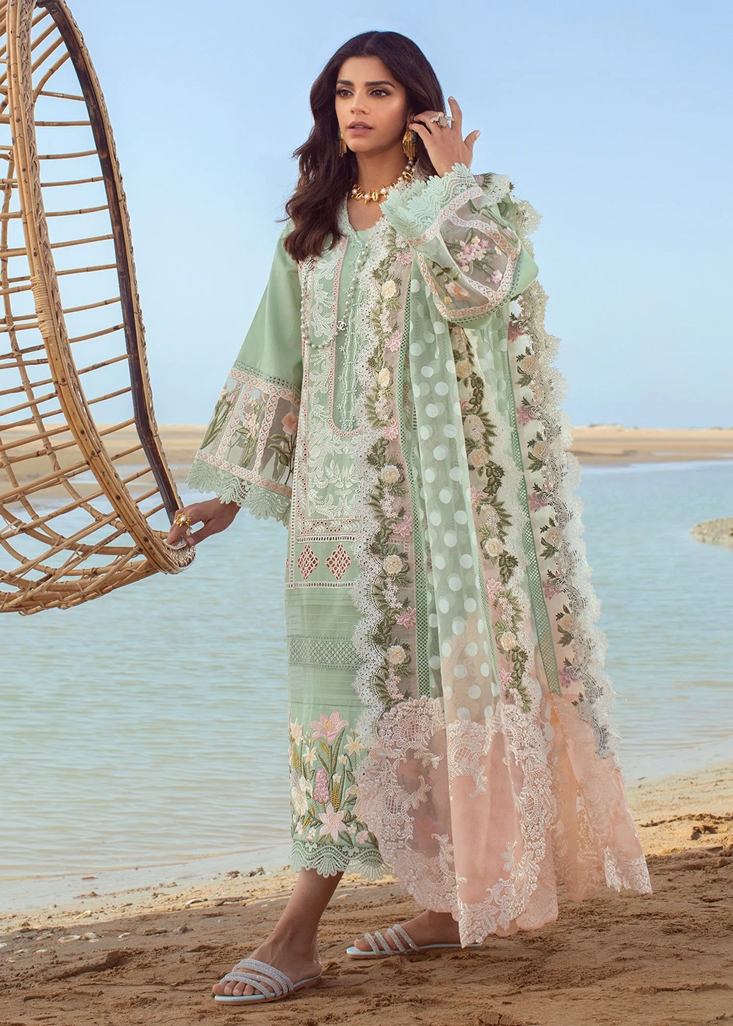 Crimson Luxury Lawn Collection 2022 (5B)