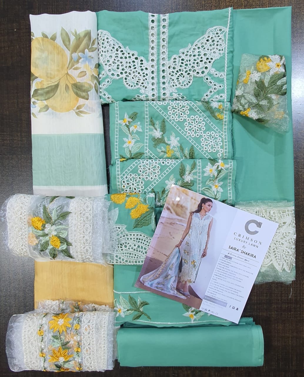 Crimson collection 2022 luxury lawn by saira shakira chikankari schiffili Collection master king replica pakistani suit