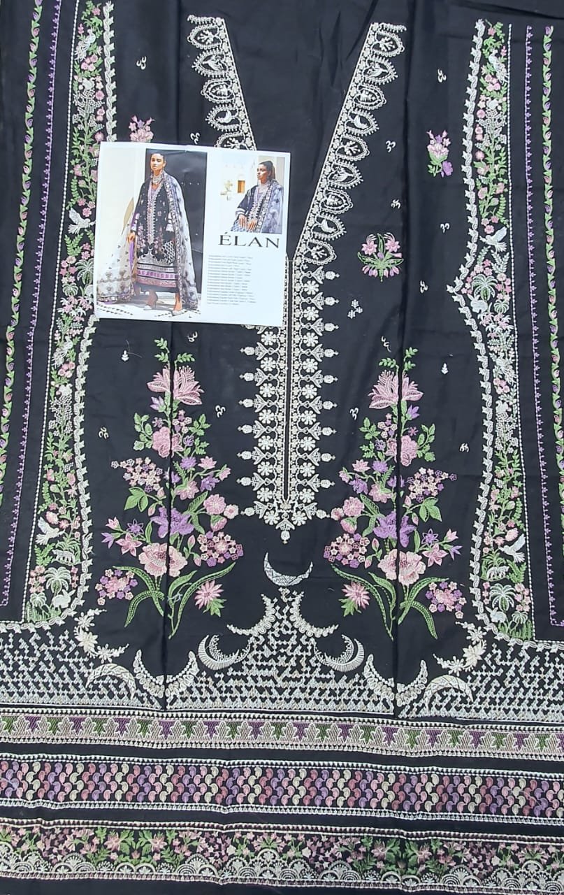 Elan lawn 2022 luxury embroidery design Collection master king replica pakistani suit