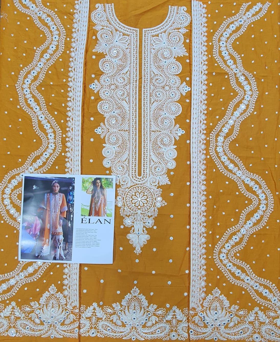 Elan lawn 2022 luxury embroidery design Collection master king replica pakistani suit