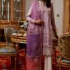 Elan lawn 2022 luxury embroidered Collection master king replica pakistani suit lavender
