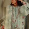 Elan lawn 2022 luxury embroidered Collection master king replica pakistani suit lavender