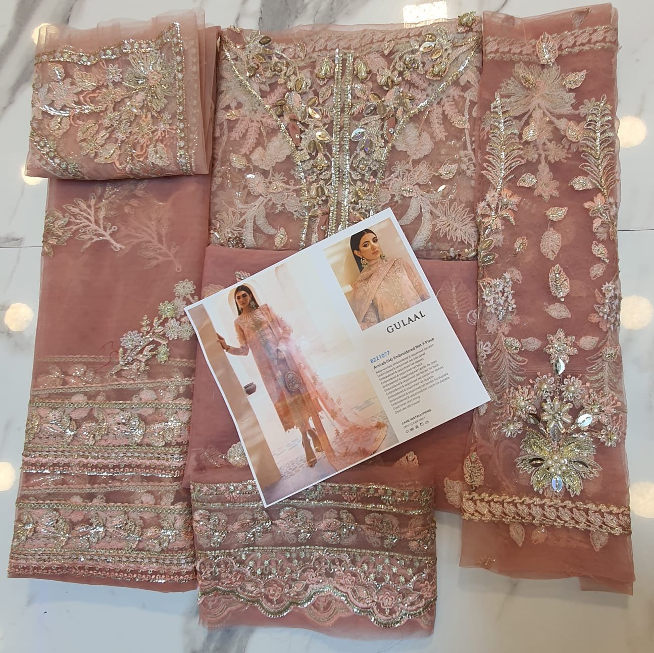 Gulaal formal wedding suit Pakistani master king Replica