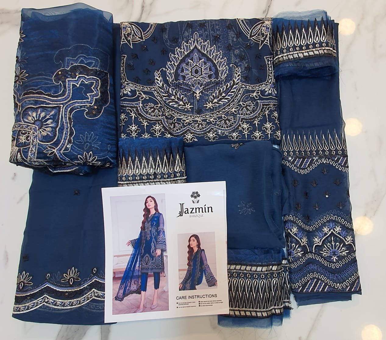 Jazmin by baroque formal wedding suit Pakistani master king Replica