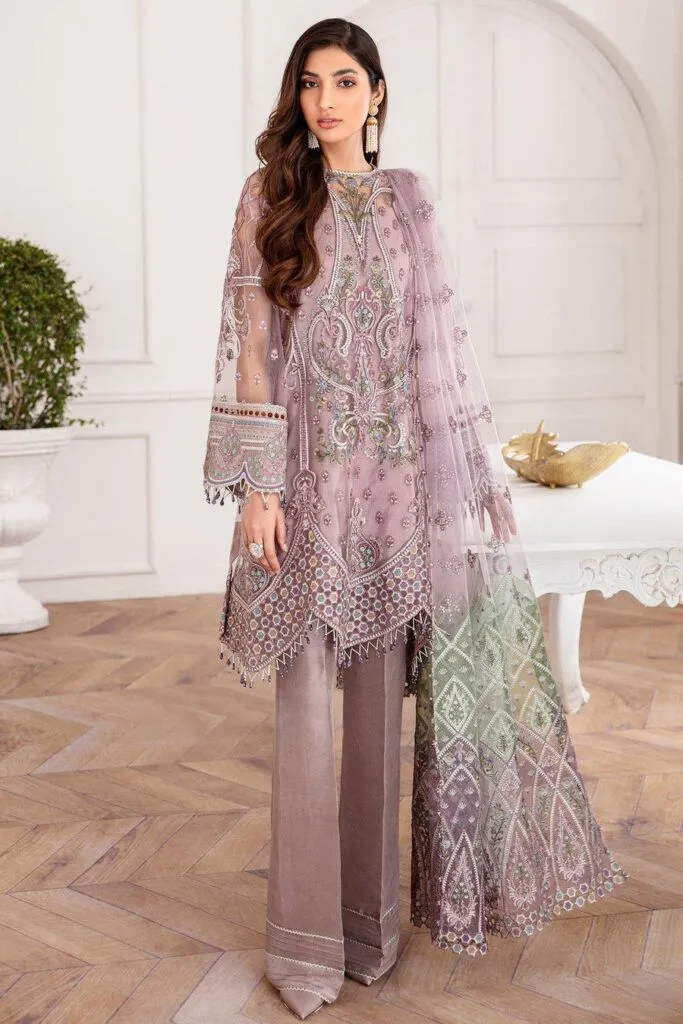 Jazmin ladies replica suit embroidered collection 2022 (azel)
