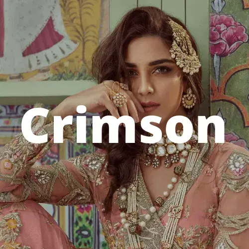 Crimson bridal 2022 king replica suit wedding pakistani king replica dress