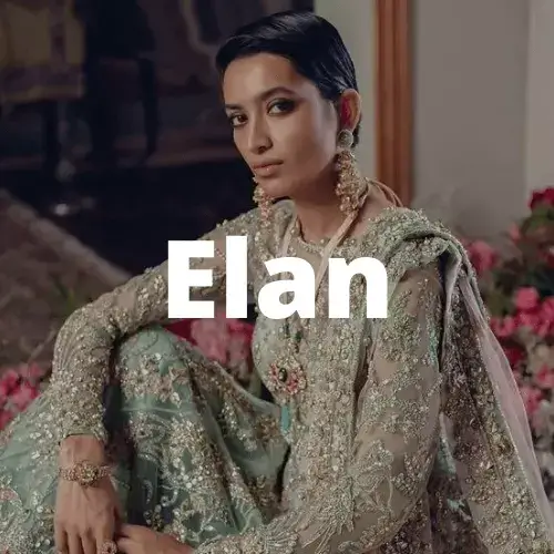 Elan bridal 2022 king replica suit wedding pakistani king replica dress