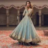 Faiza saqlain bridal wedding 2022 pakistani master king replica suit maxi