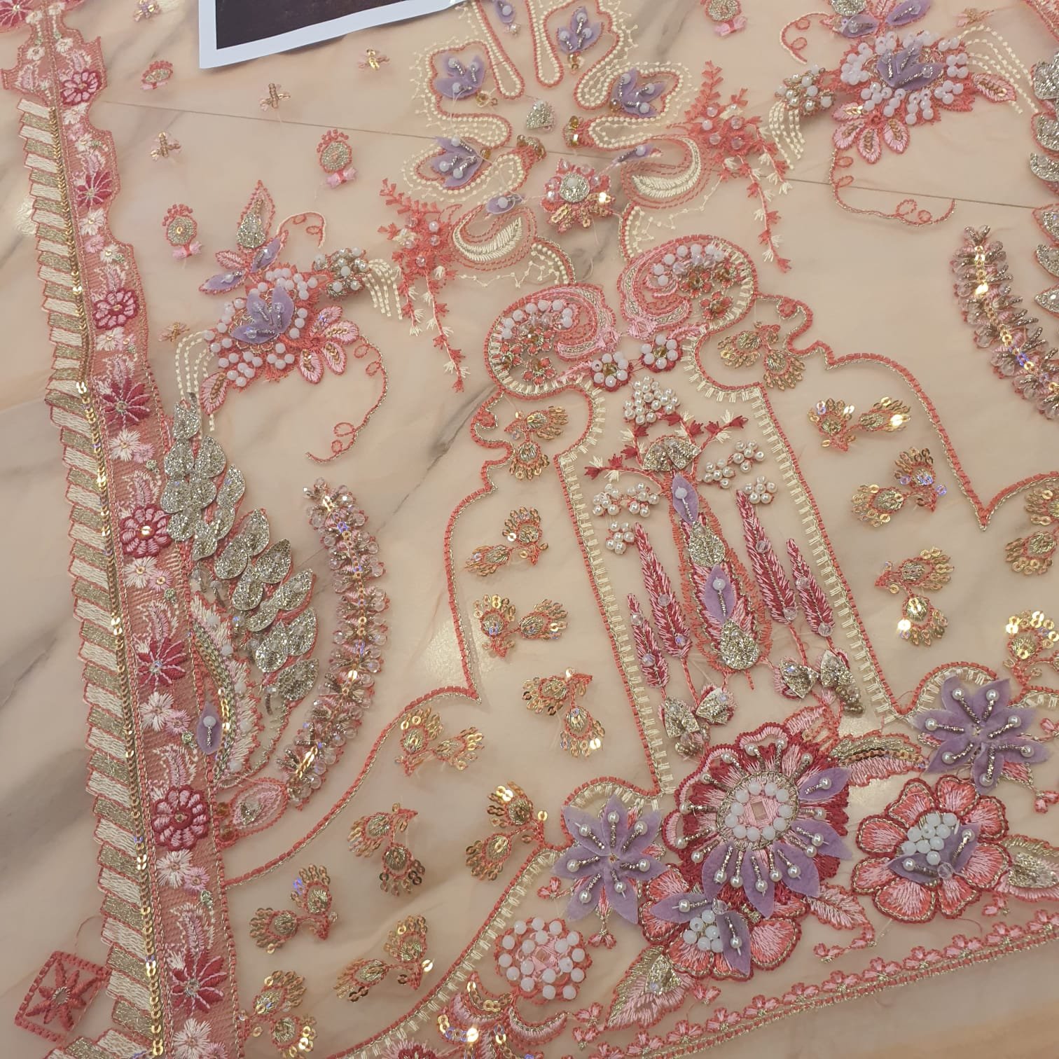 Republic womenswear chiffon wedding 2022 pakistani master king replica suit maxi