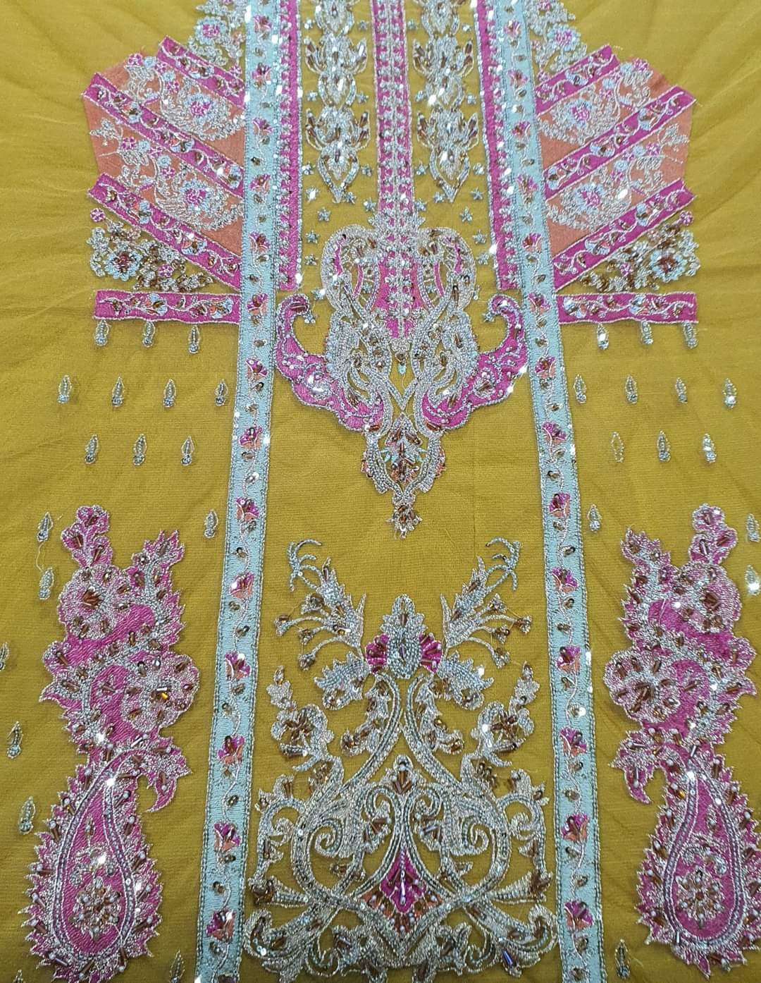 Maryum n maria mehandi dress new collection maxi 2022 chiffon wedding 2022 pakistani master king replica suit maxi