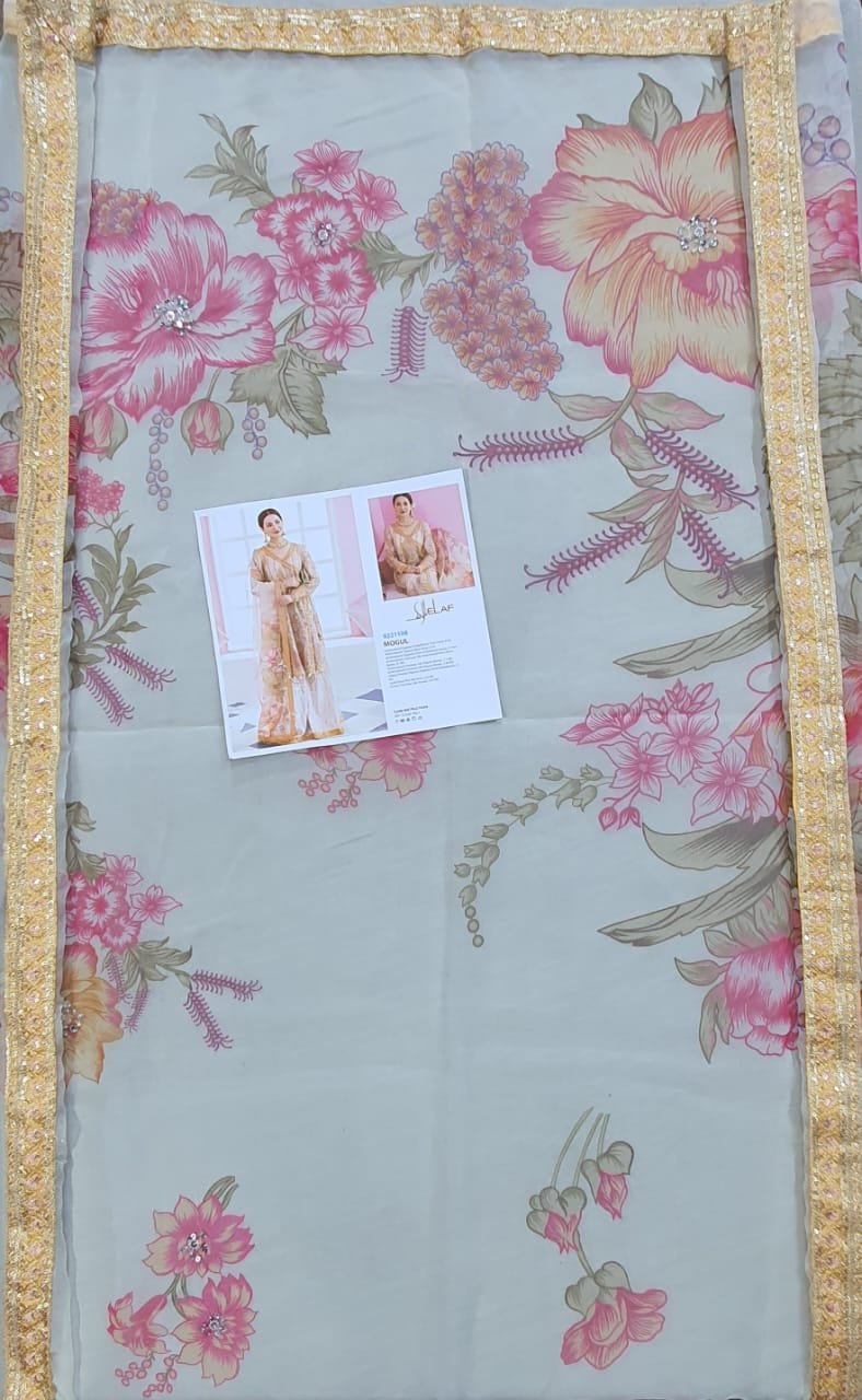 Elaf luxury handwork 2022 chiffon wedding 2022 pakistani master king replica suit maxi