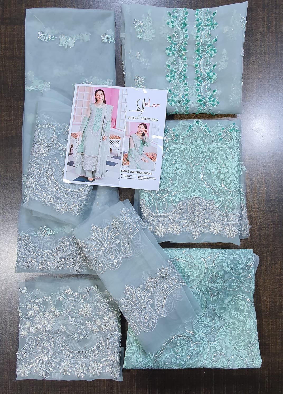 Elaf master replica handwork 2022 chiffon wedding 2022 pakistani master king replica suit maxi