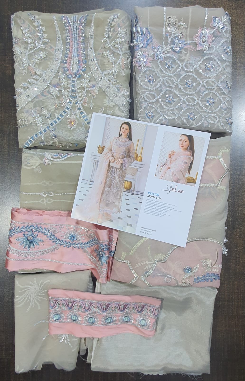 Elaf master copy handwork collection 2022 chiffon wedding 2022 pakistani master king replica suit maxi