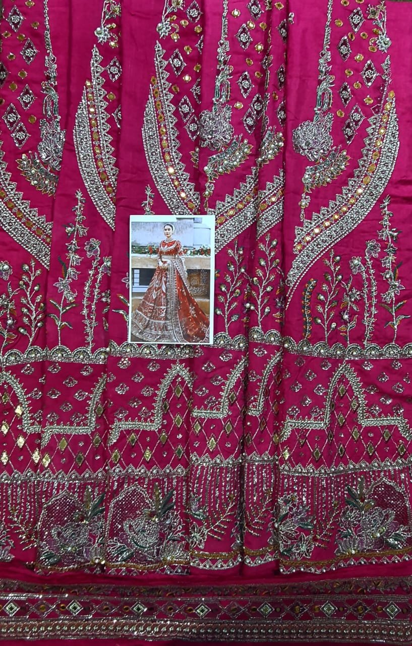 Mohsin naveed ranjha bridal master replica zarlish wedding 2022 pakistani master king replica suit maxi